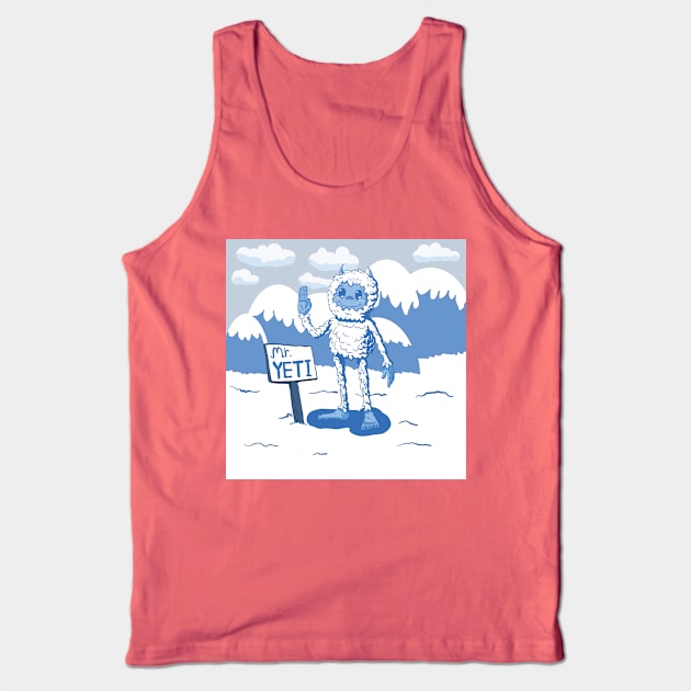 MR. YETI Tank Top by droidmonkey